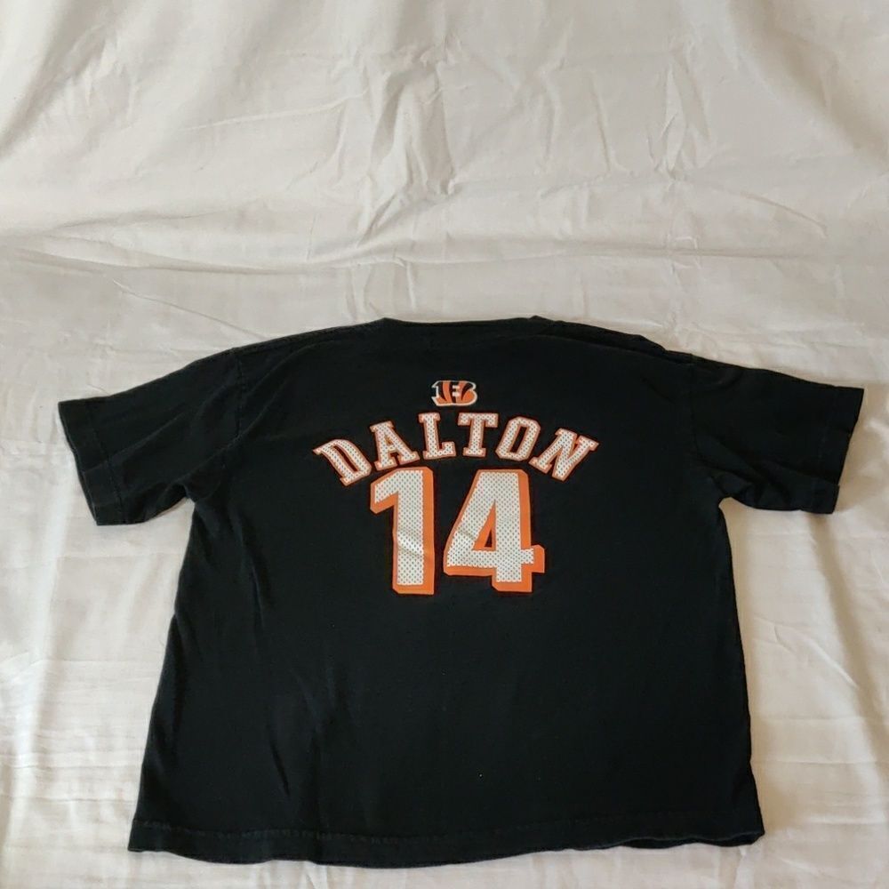 NFL‎ Team Spirit Bengals #14 Andy Dalton T-Shirt Size M - Picture 4 of 4